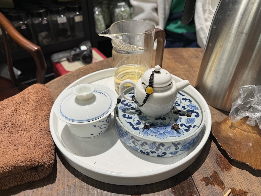 Cup of tea in Yingge