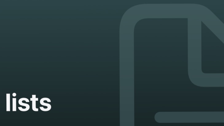 SwiftUI list interface used as the title image for the article.